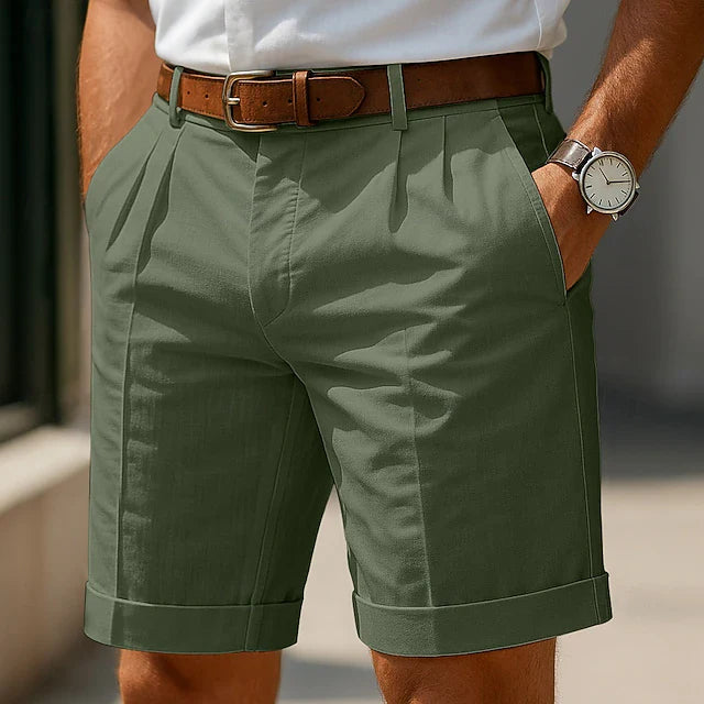 NuaBy | Short chino plissé d'été