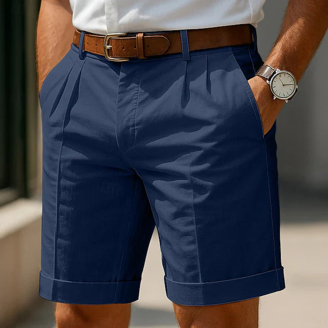NuaBy | Short chino plissé d'été